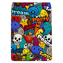 Graffiti Characters Seamless Pattern Removable Flap Cover (l) by Nexatart