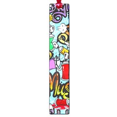 Graffiti Characters Seamless Patternm Large Book Marks by Nexatart