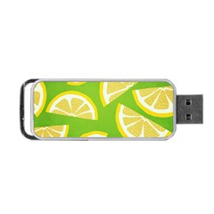 Lemon Fruit Healthy Fruits Food Portable Usb Flash (two Sides) by Nexatart