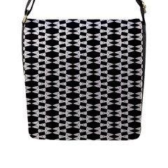 Geometric Flap Closure Messenger Bag (l) by Sparkle