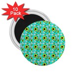 Hawaii Ghost Aqua 2.25  Magnets (10 pack)  Front