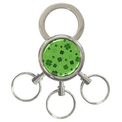 St Patricks Day 3-ring Key Chain by Valentinaart