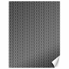 Black And White Triangles Canvas 12  X 16  by Sparkle