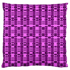 Digital Violet Large Cushion Case (one Side) by Sparkle