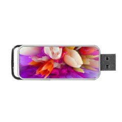 Poppy Flower Portable Usb Flash (two Sides) by Sparkle