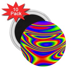 Rainbow 2 25  Magnets (10 Pack)  by Sparkle