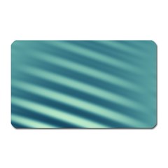 Blue Strips Magnet (rectangular) by Sparkle