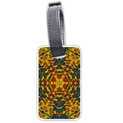 Yuppie And Hippie Art With Some Bohemian Style In Luggage Tag (one Side) by pepitasart