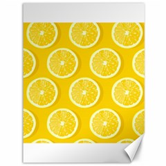 Lemon Fruits Slice Seamless Pattern Canvas 36  X 48  by Vaneshart