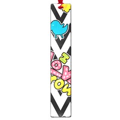 Vector Romantic Love Seamless Pattern Large Book Marks by Vaneshart