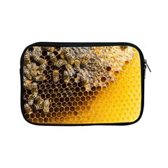 Honeycomb With Bees Apple Ipad Mini Zipper Cases by Vaneshart