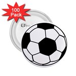 Soccer Lovers Gift 2.25  Buttons (100 pack)  Front