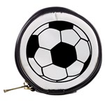 Soccer Lovers Gift Mini Makeup Bag Back