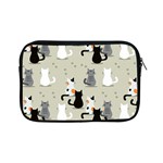 Cute cat seamless pattern Apple iPad Mini Zipper Cases Front