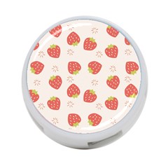 Strawberries-pattern-design 4-port Usb Hub (two Sides) by Vaneshart