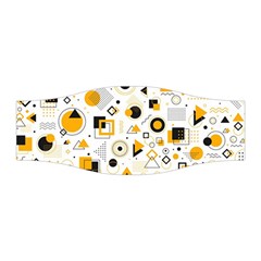 Flat-geometric-shapes-background Stretchable Headband by Vaneshart