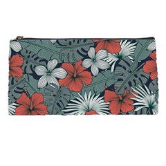 Seamless-floral-pattern-with-tropical-flowers Pencil Case by Vaneshart