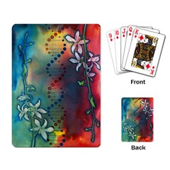 Flower Dna Playing Cards Single Design (rectangle) by RobLilly