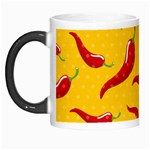 Chili vegetable pattern background Morph Mugs Left