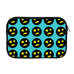 005 - Ugly Smiley With Horror Face - Scary Smiley Apple Macbook Pro 17  Zipper Case by DinzDas