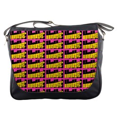 Haha - Nelson Pointing Finger At People - Funny Laugh Messenger Bag by DinzDas