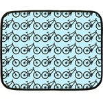 Mountain Bike - Mtb - Hardtail And Dirt Jump Double Sided Fleece Blanket (Mini)  35 x27  Blanket Front