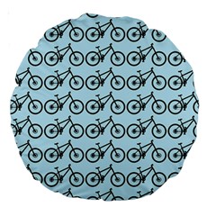 Mountain Bike - Mtb - Hardtail And Dirt Jump Large 18  Premium Round Cushions by DinzDas