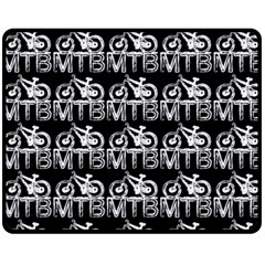 Mountain Bike - Mtb - Hardtail And Dirt Jump 2 Fleece Blanket (medium)  by DinzDas