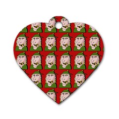 Village Dude - Hillbilly And Redneck - Trailer Park Boys Dog Tag Heart (two Sides) by DinzDas