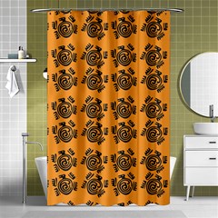 Inka Cultur Animal - Animals And Occult Religion Shower Curtain 48  X 72  (small)  by DinzDas