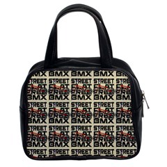 Bmx And Street Style - Urban Cycling Culture Classic Handbag (two Sides) by DinzDas