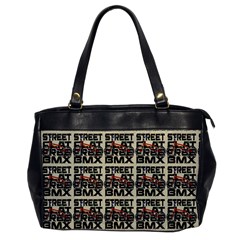 Bmx And Street Style - Urban Cycling Culture Oversize Office Handbag by DinzDas