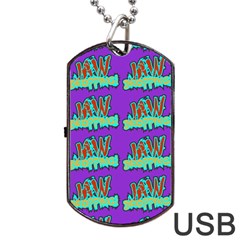 Jaw Dropping Comic Big Bang Poof Dog Tag Usb Flash (one Side) by DinzDas