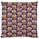 Eyes Cups Large Cushion Case (One Side) Front