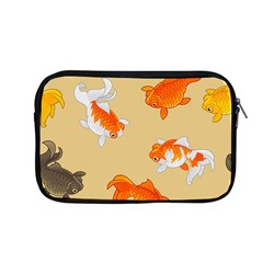 Gold Fish Seamless Pattern Background Apple Macbook Pro 13  Zipper Case by Amaryn4rt