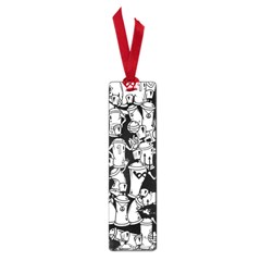 Graffiti Spray Can Characters Seamless Pattern Small Book Marks by Amaryn4rt