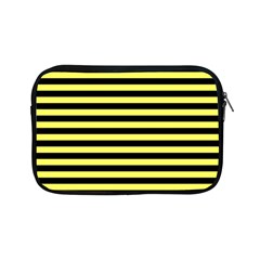 Wasp Stripes Pattern, Yellow And Black Lines, Bug Themed Apple Ipad Mini Zipper Cases by Casemiro