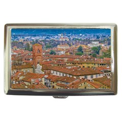 Lucca Historic Center Aerial View Cigarette Money Case by dflcprintsclothing