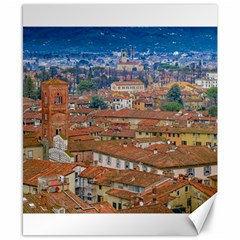 Lucca Historic Center Aerial View Canvas 8  X 10  by dflcprintsclothing