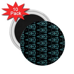 Digital Traingles 2 25  Magnets (10 Pack)  by Sparkle