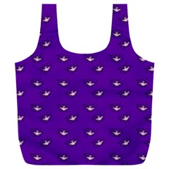 Zodiac Bat Pink Purple Full Print Recycle Bag (xxxl) by snowwhitegirl