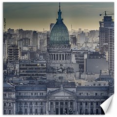 Buenos Aires Argentina Cityscape Aerial View Canvas 16  X 16  by dflcprintsclothing