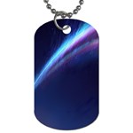 Light Fleeting Man s Sky Magic Dog Tag (One Side) Front