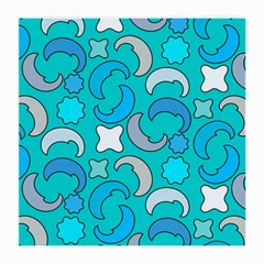 Cloudy Blue Moon Medium Glasses Cloth (2 Sides) by tmsartbazaar