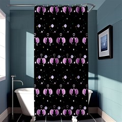 Galaxy Unicorns Shower Curtain 36  X 72  (stall)  by Sparkle