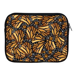 Monarch Butterfly Wings Pattern Apple Ipad 2/3/4 Zipper Cases by SpinnyChairDesigns