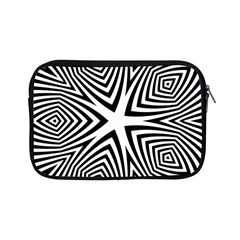 Abstract Zebra Stripes Pattern Apple Ipad Mini Zipper Cases by SpinnyChairDesigns