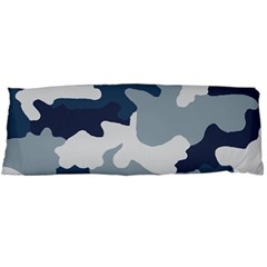 Camo Blue Body Pillow Case (dakimakura) by MooMoosMumma