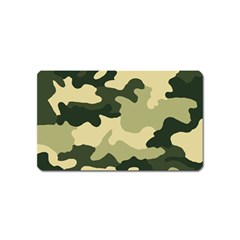 Camo Green Magnet (name Card) by MooMoosMumma