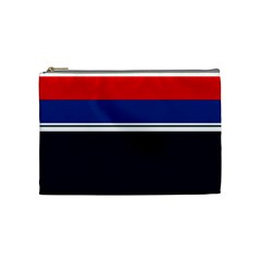 Casual Uniform Stripes Cosmetic Bag (medium) by tmsartbazaar